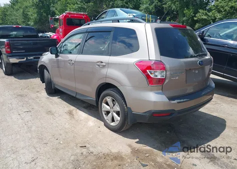 2015 Subaru Forester 2.5I Premium из США, поврежденный, VIN JF2SJADC1FH557284